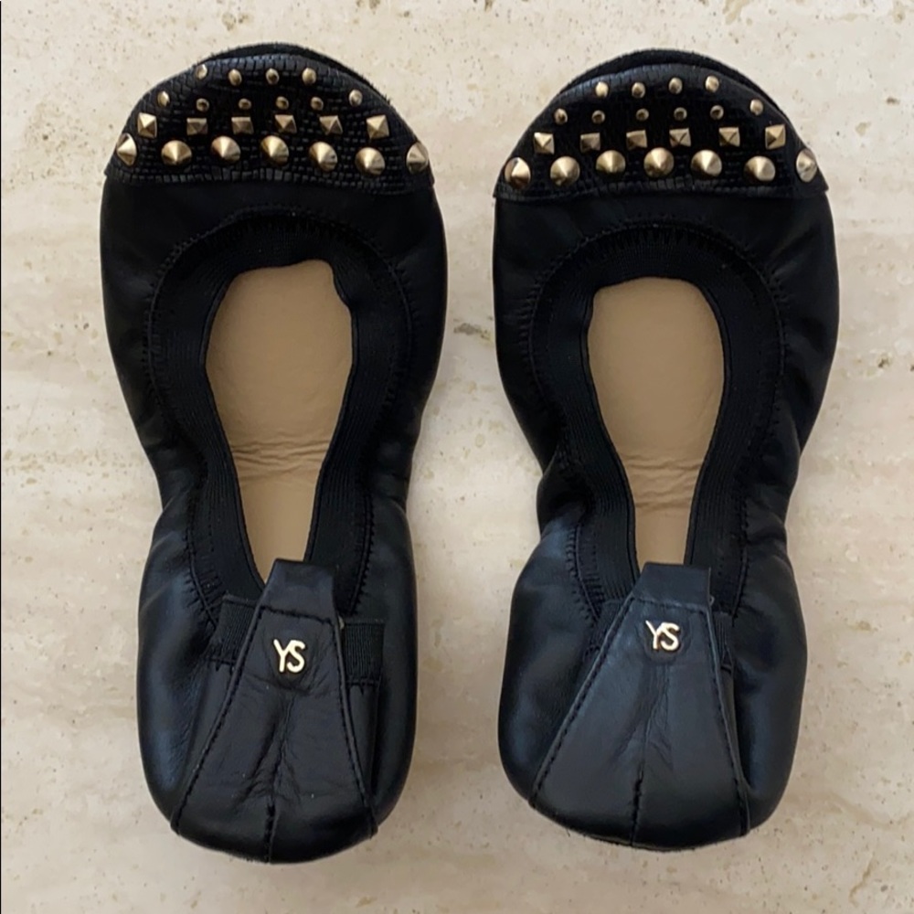 Yosi Samra foldable ballet flats